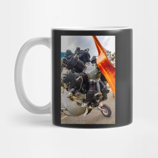 Radial Engine Plane Mug